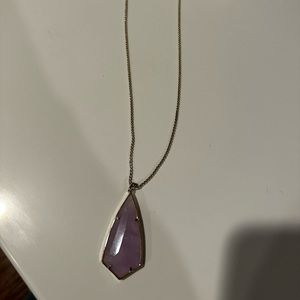Kendra Scott Lavendar necklace